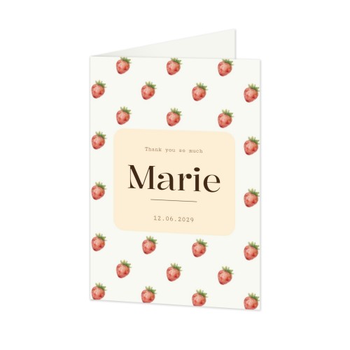 Gevouwen Kaart Staand 10 x 14,3 cm