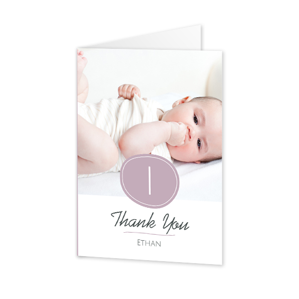 Faire-part 2 volets Portrait 10 x 14,3 cm