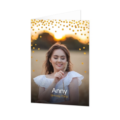 Faire-part 2 volets Portrait 10 x 14,3 cm Faire-part 2 volets Portrait 10 x 14,3 cm