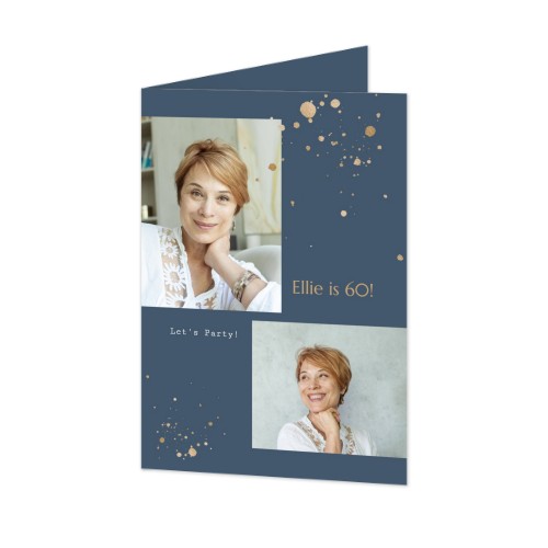 Folded Card Portrait 10 x 14,3 cm