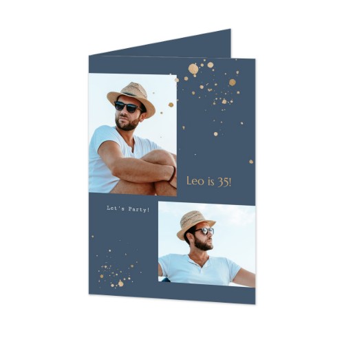 Falt-Grusskarte Hochformat 10 x 14,3 cm Falt-Grusskarte Hochformat 10 x 14,3 cm