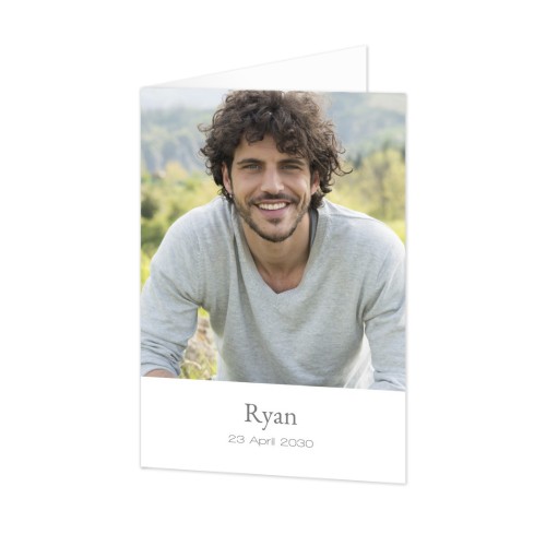 Doble Fotokort Stående 10 x 14,3 cm