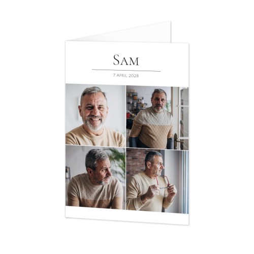 Folded Card Portrait 10 x 14,3 cm Folded Card Portrait 10 x 14,3 cm