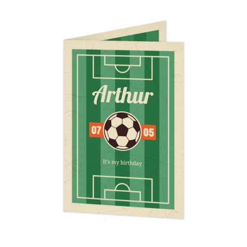 Football Field Vintage - Text Only