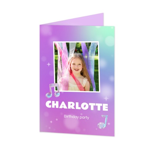 Holographic Music Notes