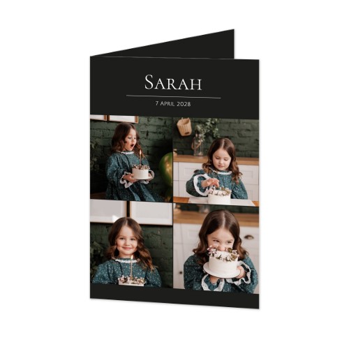 Folded Card Portrait 10 x 14,3 cm Folded Card Portrait 10 x 14,3 cm