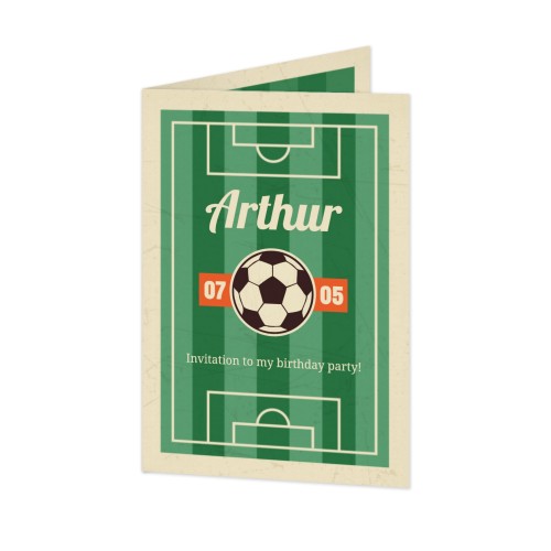 Football Field Vintage - Text Only Football Field Vintage - Text Only