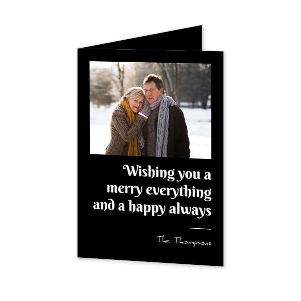 Folded Card Portrait 10 x 14,3 cm