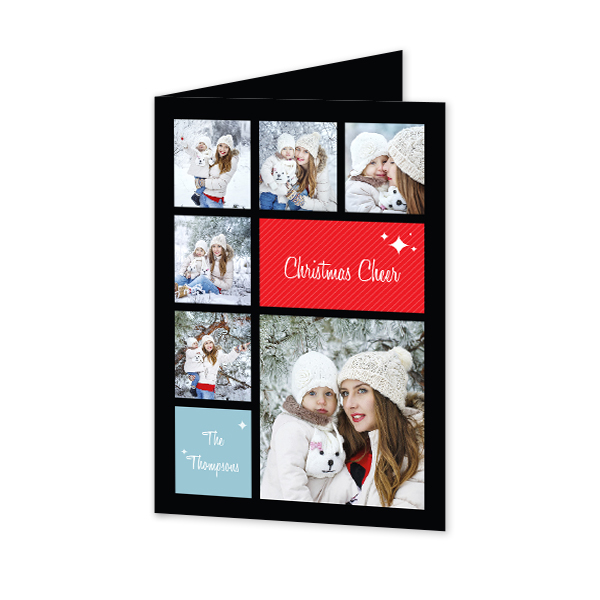 Doble Fotokort Stående 10 x 14,3 cm