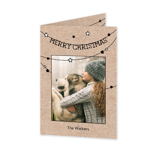 Falt-Grusskarte Hochformat 10 x 14,3 cm