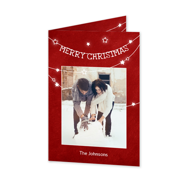 Doble Fotokort Stående 10 x 14,3 cm