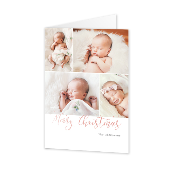 Faire-part 2 volets Portrait 10 x 14,3 cm