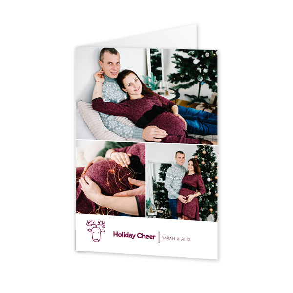 Folded Card Portrait 10 x 14,3 cm