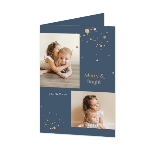 Gevouwen wenskaart staand 10 x 14,3 cm Gevouwen wenskaart staand 10 x 14,3 cm