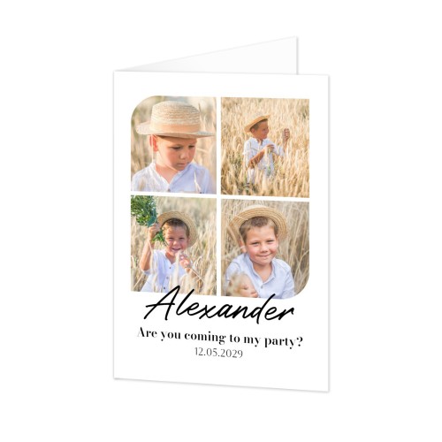 Doble Fotokort Stående 10 x 14,3 cm