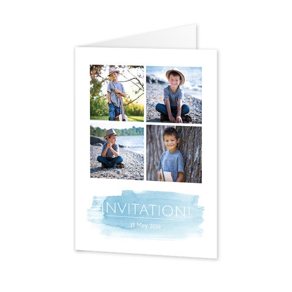 Falt-Grusskarte Hochformat 10 x 14,3 cm