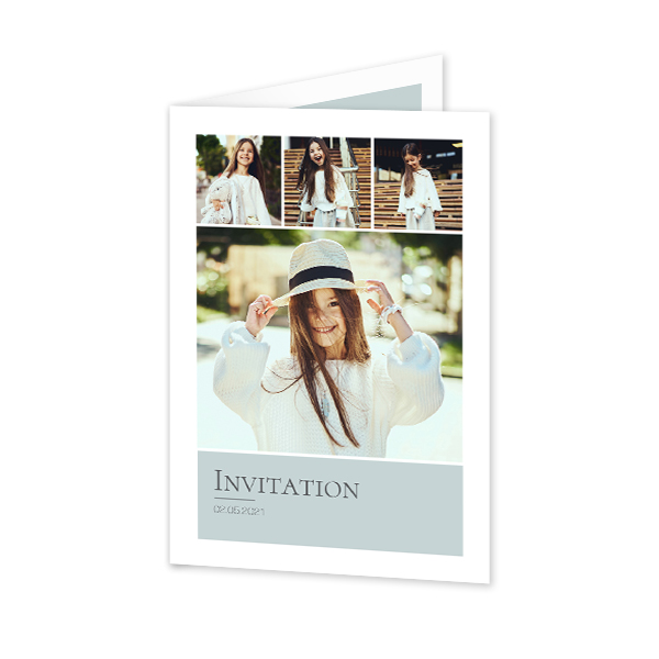 Folded Card Portrait 10 x 14,3 cm Folded Card Portrait 10 x 14,3 cm