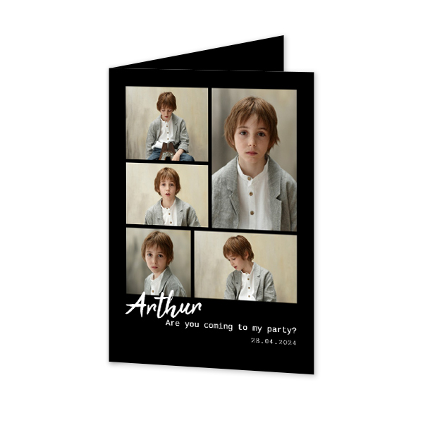 Folded Card Portrait 10 x 14,3 cm Folded Card Portrait 10 x 14,3 cm