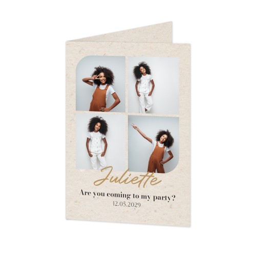 Folded Card Portrait 10 x 14,3 cm Folded Card Portrait 10 x 14,3 cm