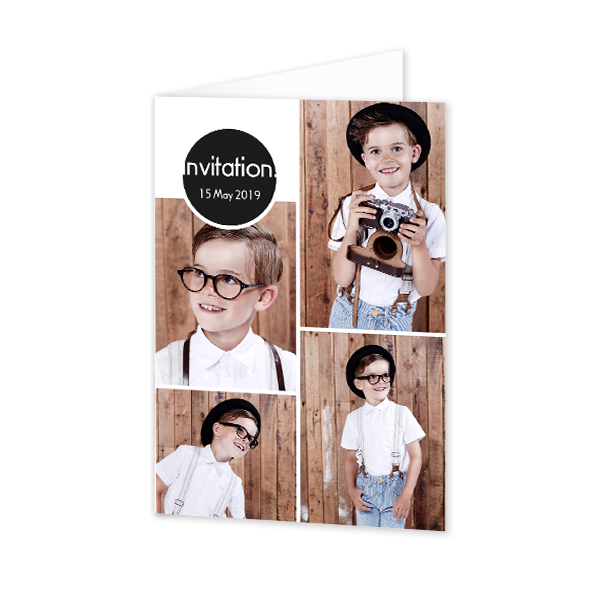 Falt-Grusskarte Hochformat 10 x 14,3 cm