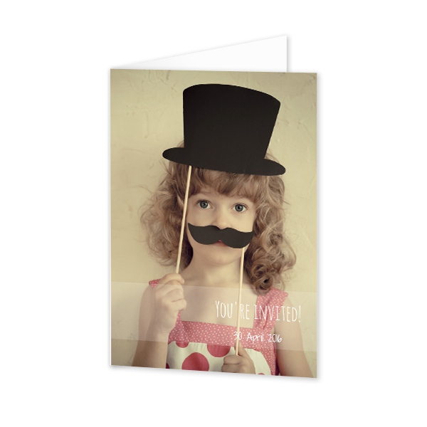 Folded Card Portrait 10 x 14,3 cm Folded Card Portrait 10 x 14,3 cm
