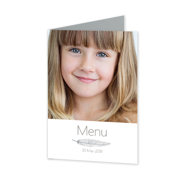 Falt-Grusskarte Hochformat 10 x 14,3 cm