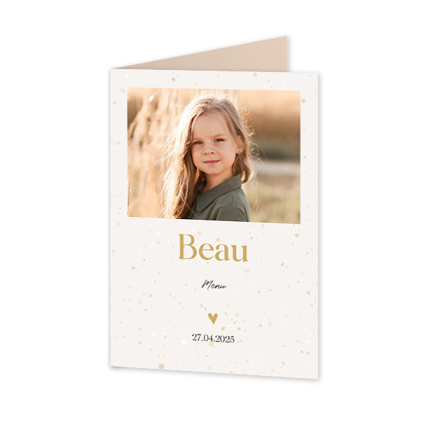 Folded Card Portrait 10 x 14,3 cm Folded Card Portrait 10 x 14,3 cm