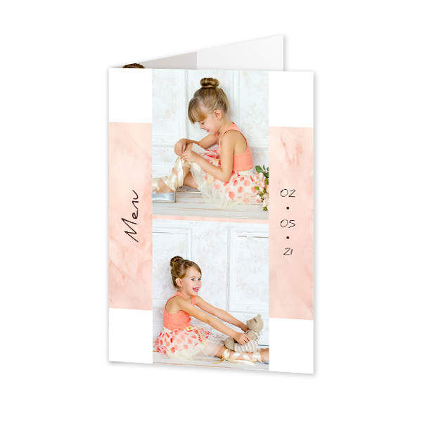 Folded Card Portrait 10 x 14,3 cm Folded Card Portrait 10 x 14,3 cm