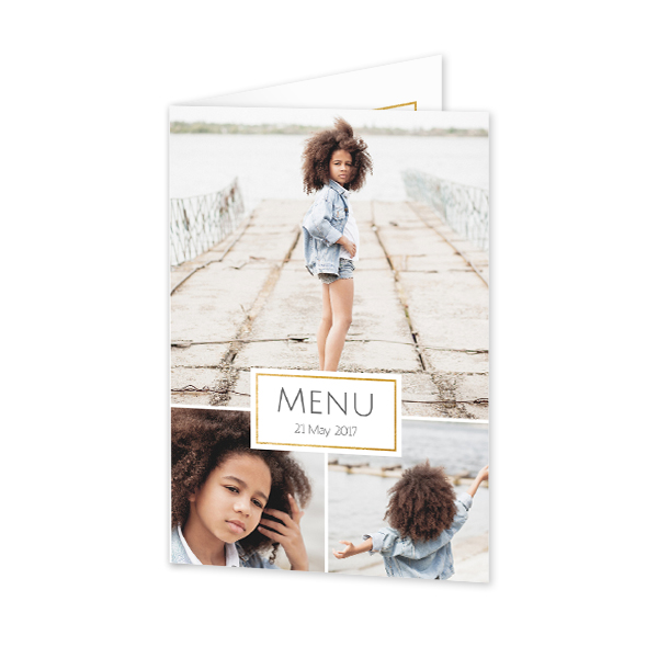 Faire-part 2 volets Portrait 10 x 14,3 cm Faire-part 2 volets Portrait 10 x 14,3 cm