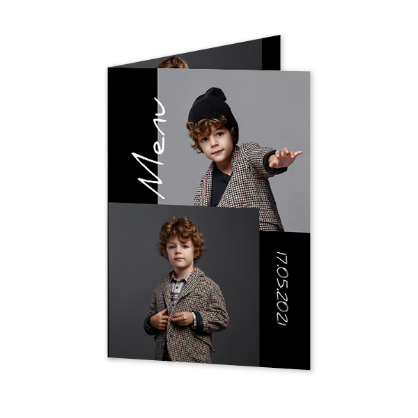 Folded Card Portrait 10 x 14,3 cm Folded Card Portrait 10 x 14,3 cm