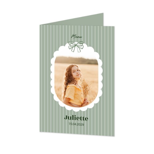 Faire-part 2 volets Portrait 10 x 14,3 cm Faire-part 2 volets Portrait 10 x 14,3 cm