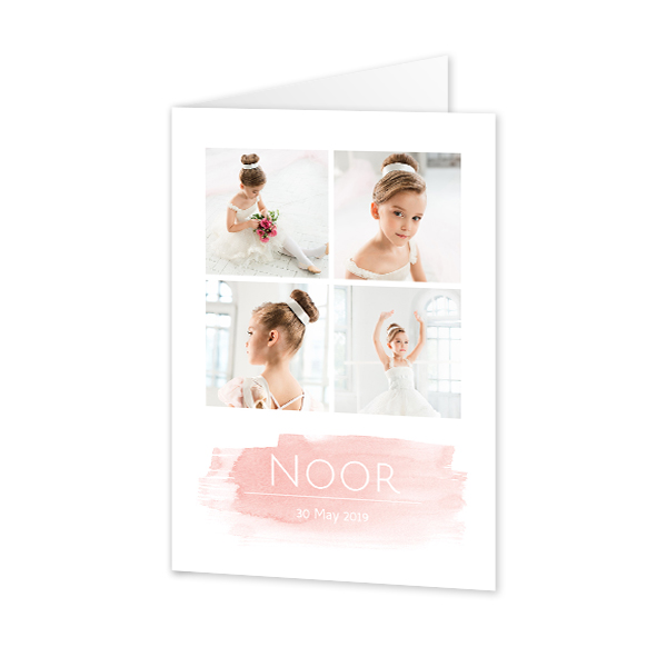 Foldede Fotokort Portræt 10 x 14,3 cm