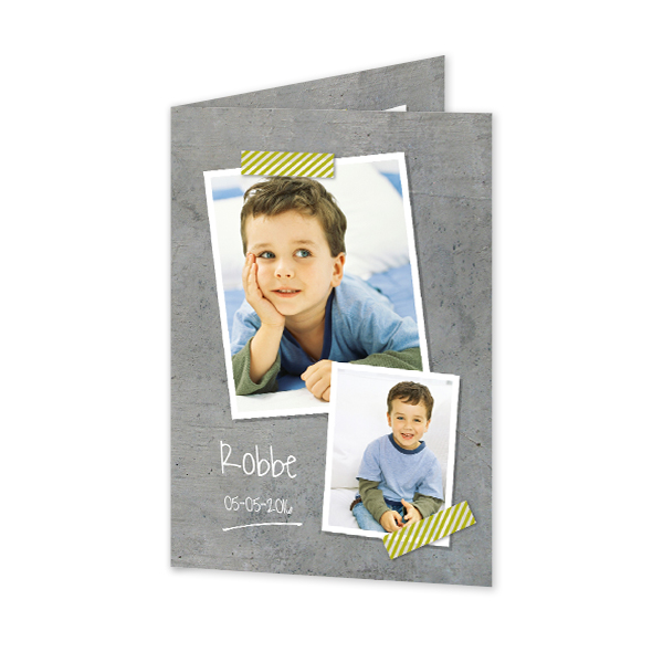 Folded Card Portrait 10 x 14,3 cm