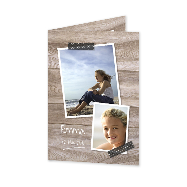 Folded Card Portrait 10 x 14,3 cm Folded Card Portrait 10 x 14,3 cm