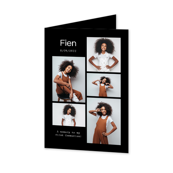 Faire-part 2 volets Portrait 10 x 14,3 cm Faire-part 2 volets Portrait 10 x 14,3 cm