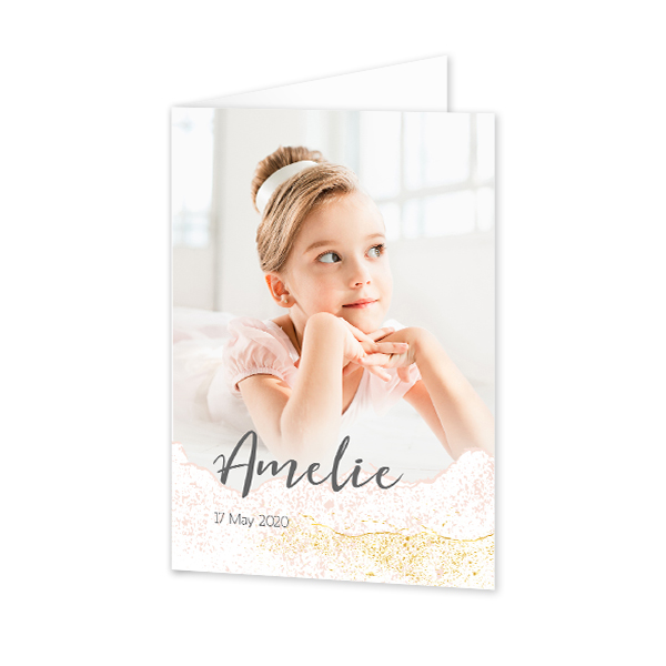 Folded Card Portrait 10 x 14,3 cm Folded Card Portrait 10 x 14,3 cm