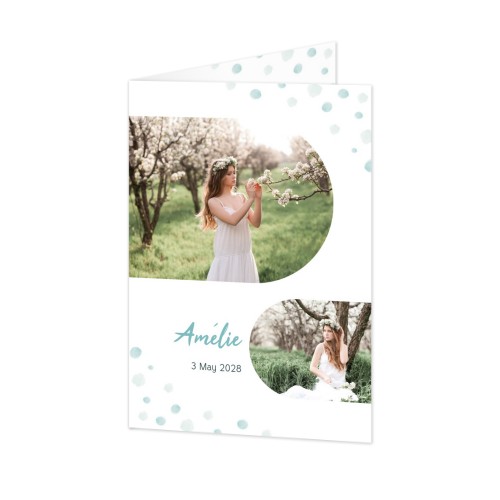 Folded Card Portrait 10 x 14,3 cm