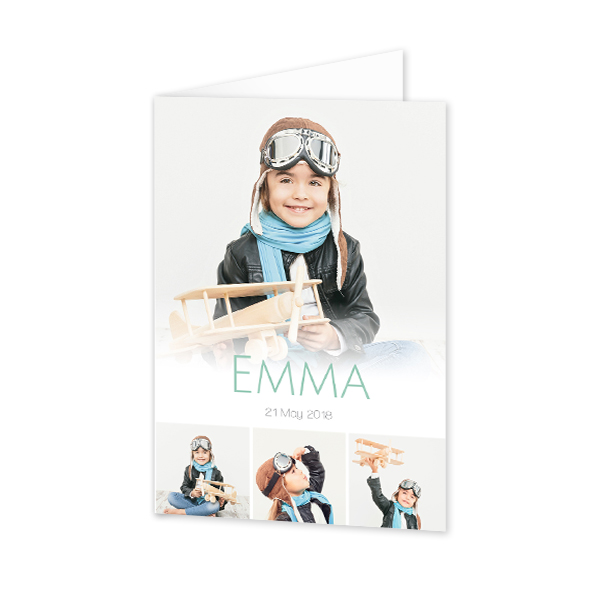 Vikta Fotokort Stående 10 x 14,3 cm