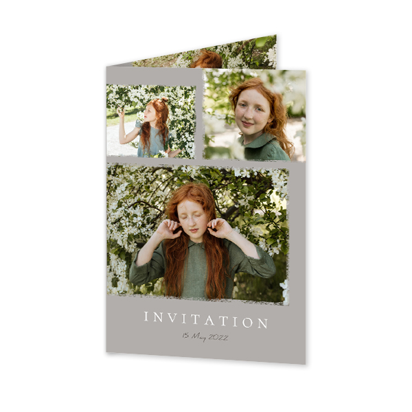Folded Card Portrait 10 x 14,3 cm Folded Card Portrait 10 x 14,3 cm