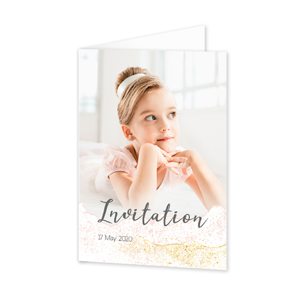 Folded Card Portrait 10 x 14,3 cm