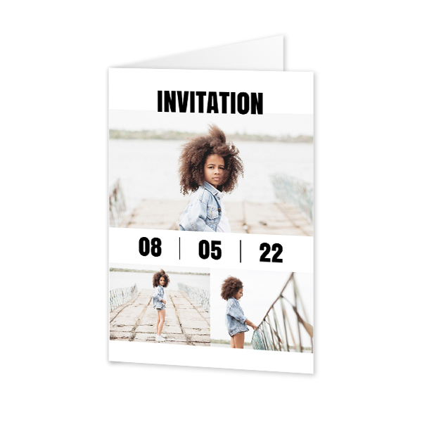 Falt-Grusskarte Hochformat 10 x 14,3 cm