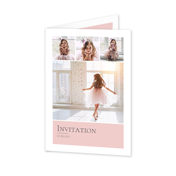 Folded Card Portrait 10 x 14,3 cm