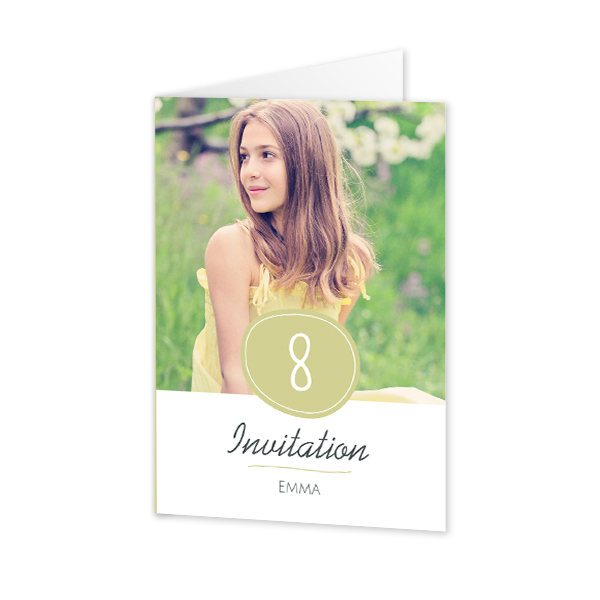 Faire-part 2 volets Portrait 10 x 14,3 cm Faire-part 2 volets Portrait 10 x 14,3 cm