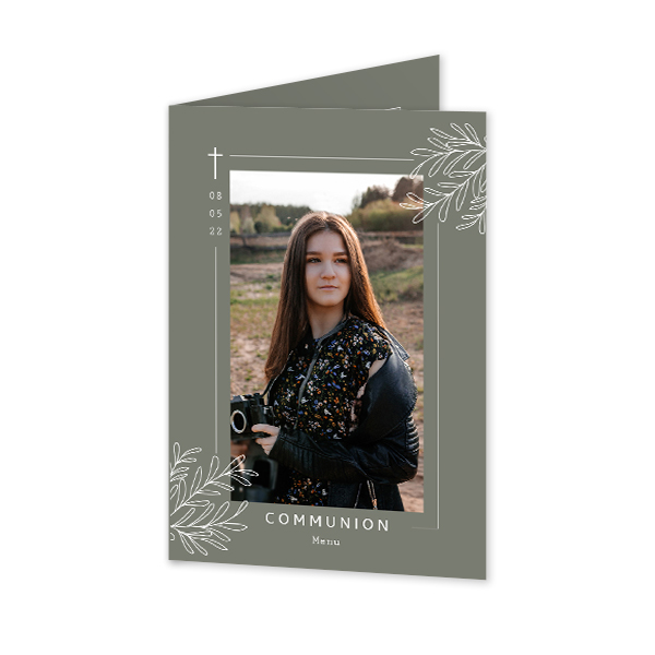 Doble Fotokort Stående 10 x 14,3 cm