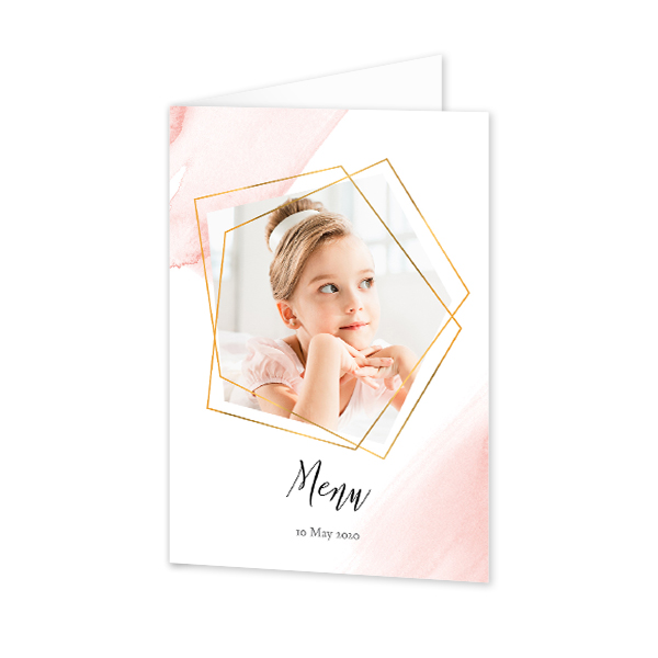 Foldede Fotokort Portræt 10 x 14,3 cm