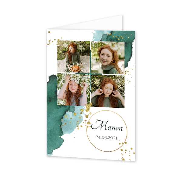 Folded Card Portrait 10 x 14,3 cm Folded Card Portrait 10 x 14,3 cm