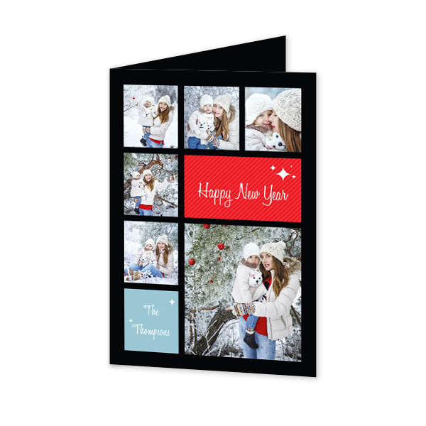 Doble Fotokort Stående 10 x 14,3 cm