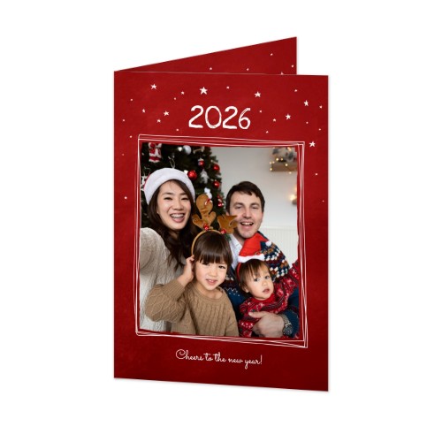 Folded Card Portrait 10 x 14,3 cm