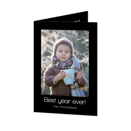 Faire-part 2 volets Portrait 10 x 14,3 cm