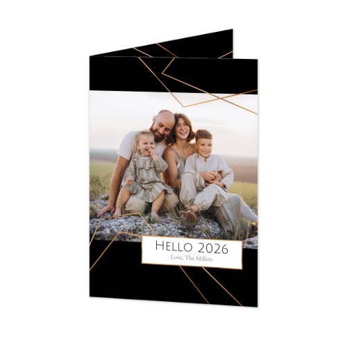 Folded Card Portrait 10 x 14,3 cm